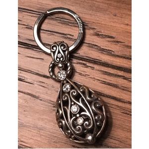 Brighton silver keychain